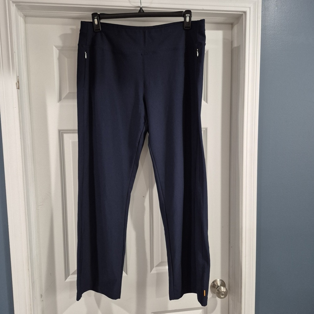Lucy Pants Womens XL Navy Wide Leg Track Yoga Hiking Outdoor Workout Everyday